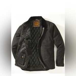 VENADO Black heavy-duty concealed carry jacket quilted interior holster pockets